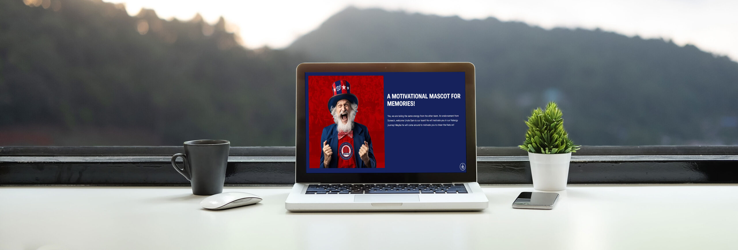 Mock-Up---2 Welcome to Washington Nationals Natergy Campaign, says Uncle Sam!